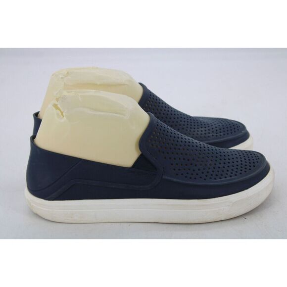 Crocs CitiLane Roka 204622 Blue Perforated Slip On Shoes Womens Size 5 - Picture 6 of 11